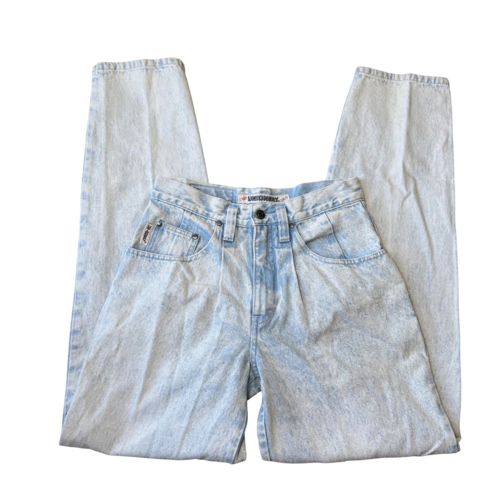 Vintage Union Bay Jeans 30x34 Light Wash Baggy Straight Leg 90s Y2K